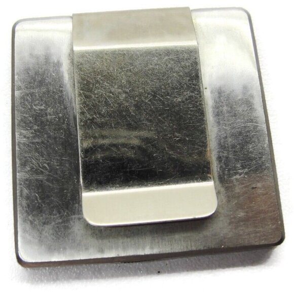 Money Clip IBEW 25 Year Local Union 1359 Square 2 Knife File Stainless Japan - Picture 5 of 8